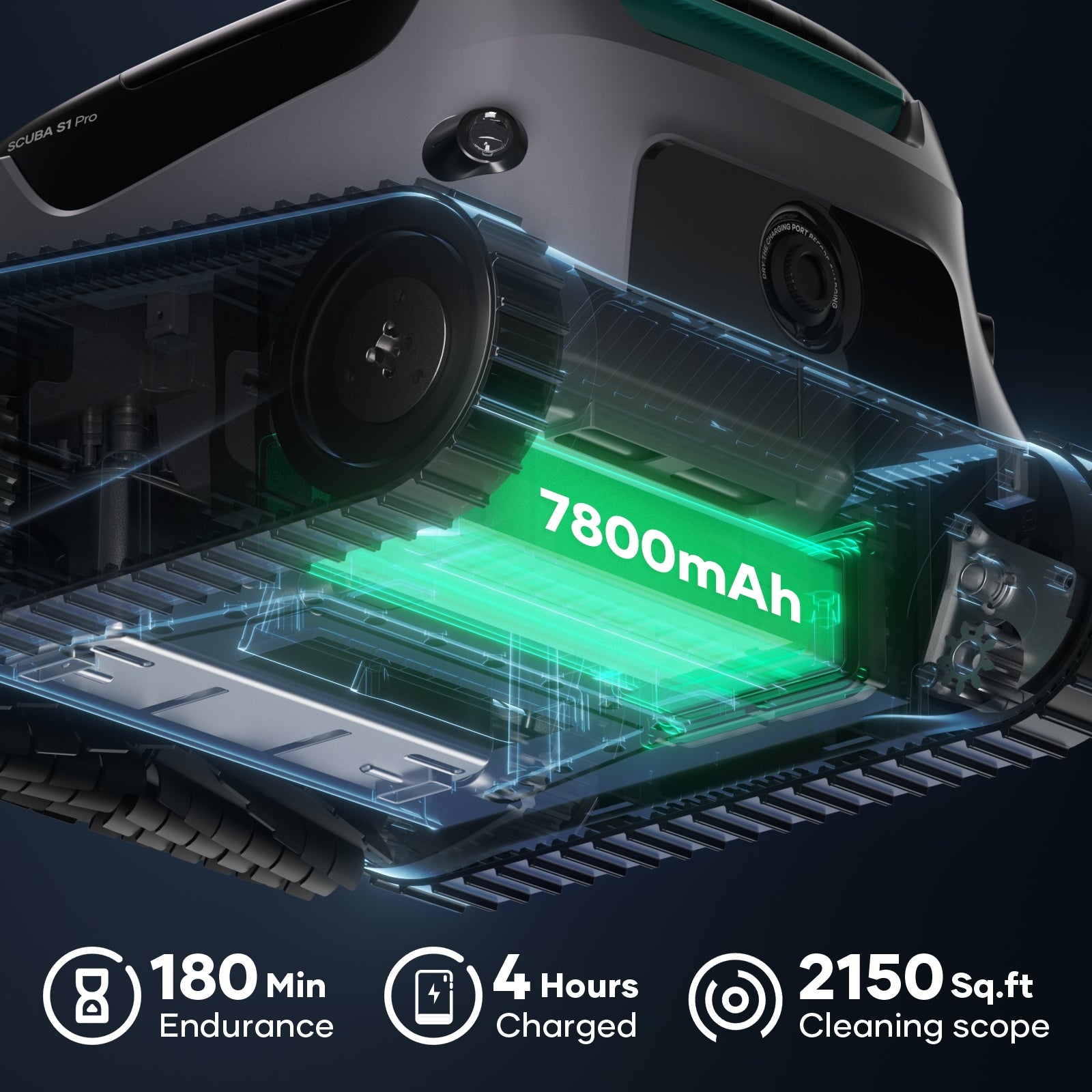 Aiper Scuba S1 Pro Cordless Robotic Pool Cleaner (2025 Upgrade)