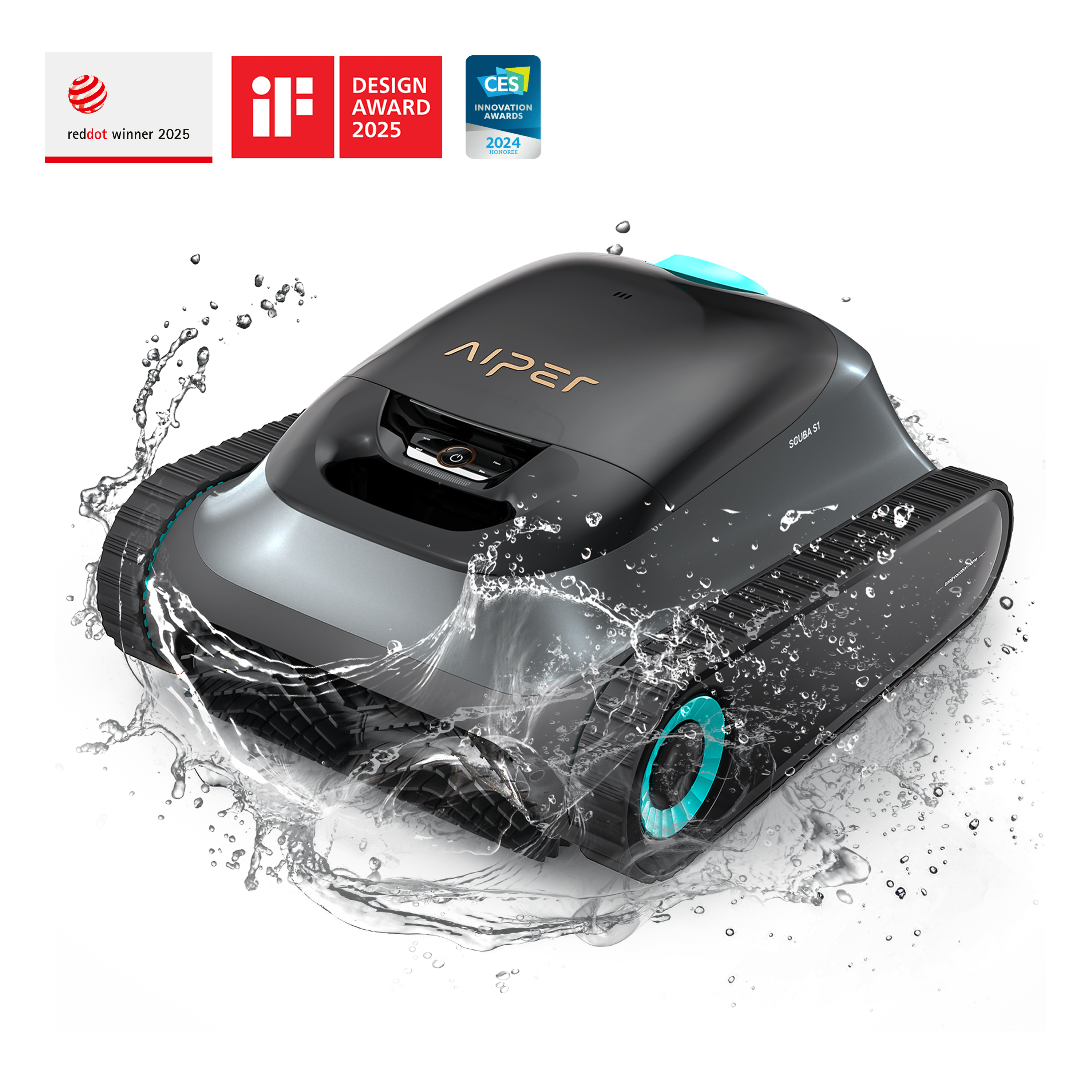 Aiper Scuba S1 Cordless Robotic Pool Cleaner (2025 Upgrade)