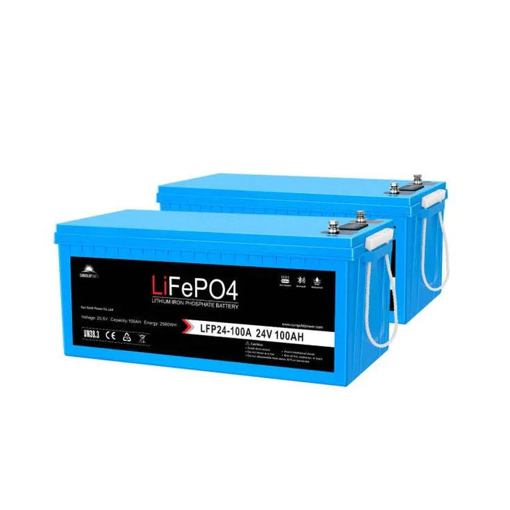 12V 100Ah/ 200Ah LiFePo4 Deep Cycle Lithium Battery Bluetooth / Self-Heating / IP65