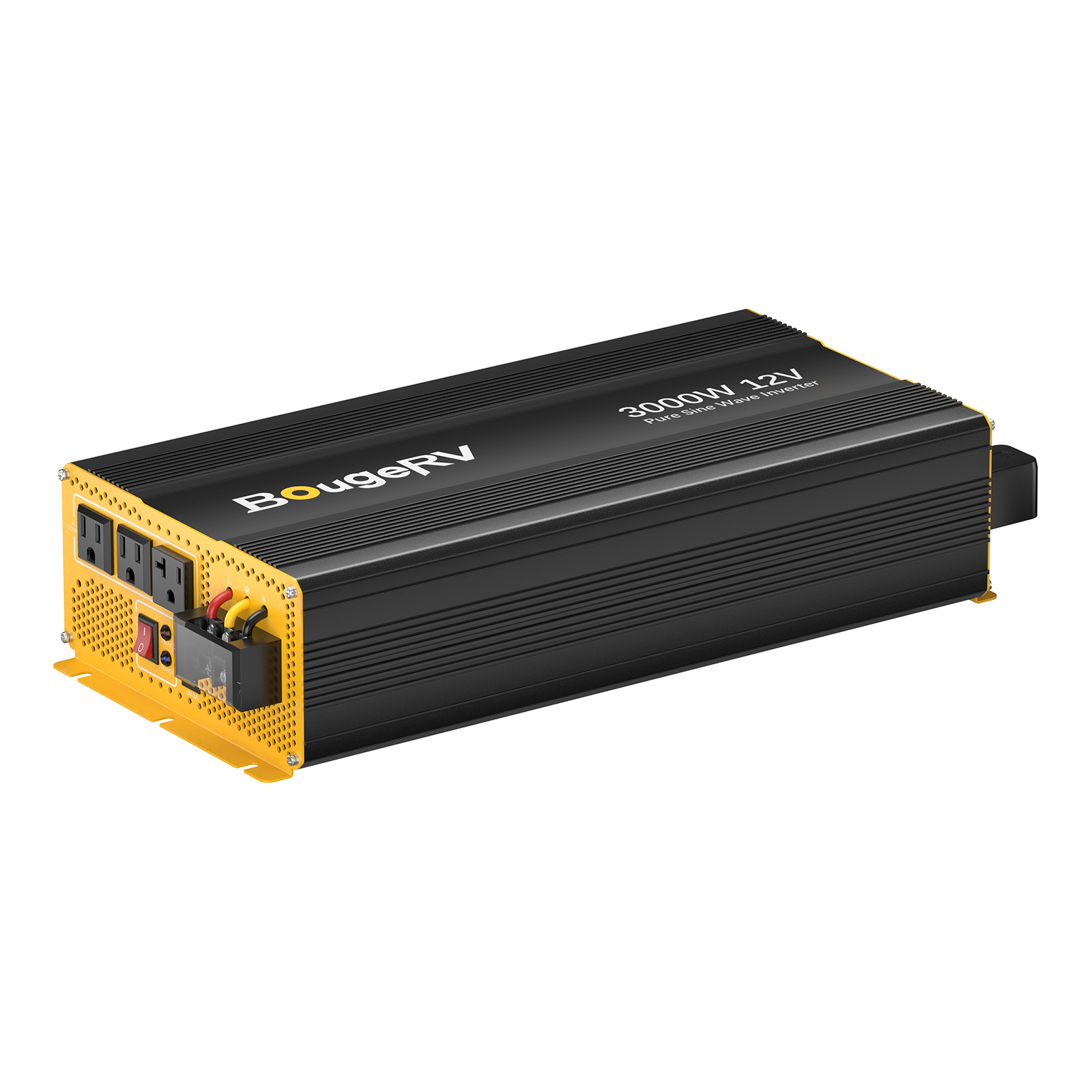 BougeRV 3000W 12V Pure Sine Wave Inverter with Bluetooth