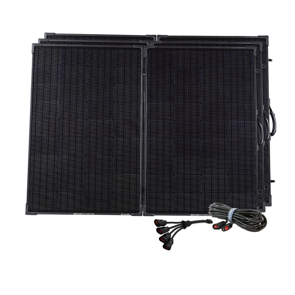 (3) Boulder 200 BC Solar Panel Bundle