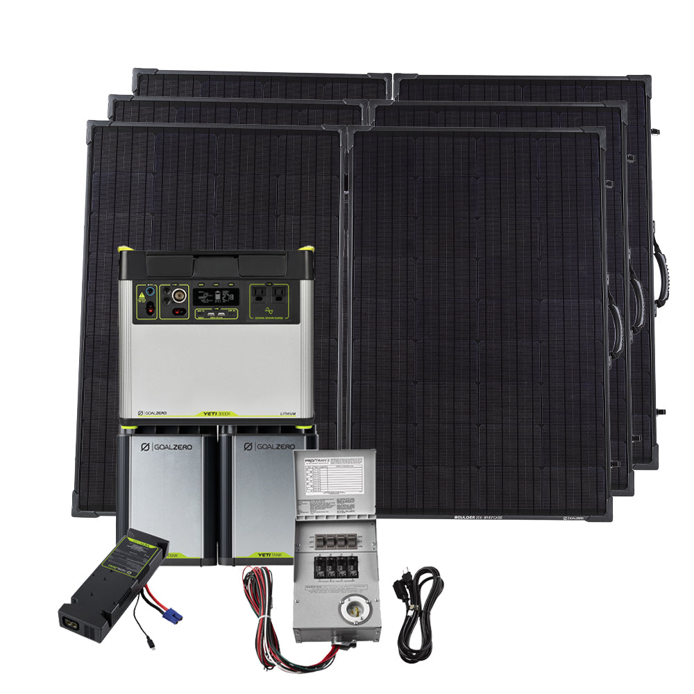 5400Wh Home Backup Solar Generator