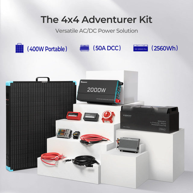 Renogy Energy Off-road Solution Adventurer Kit SKU: RNG-CARKIT-AC-US
