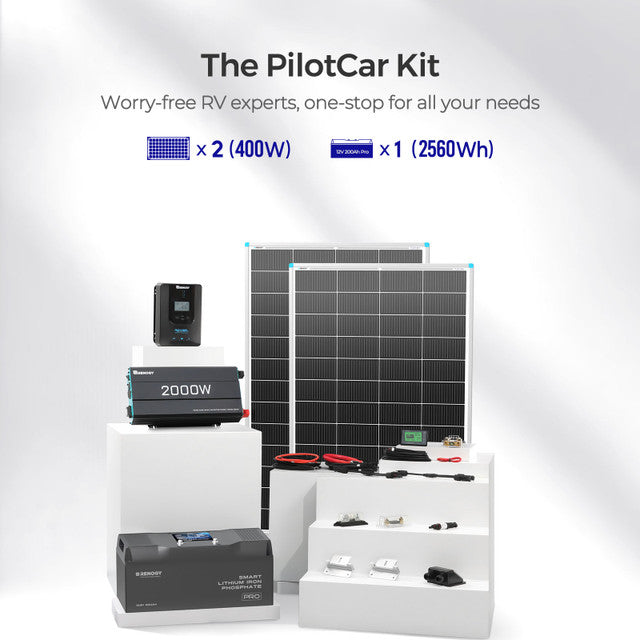 Renogy Energy 2.5 kWh The PilotCar Kit RV Solution SKU: RNG-RV-2KWH-PRO-US