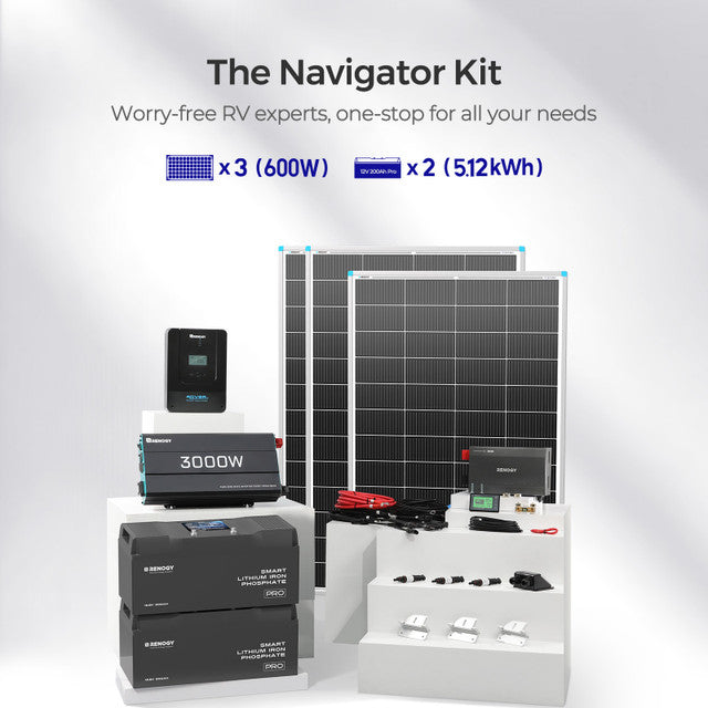 Renogy Energy 5 kWh The Navigator Kit RV Solution SKU: RNG-RV-5KWH-PRO-US