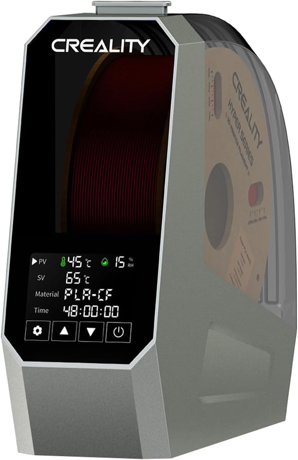 CREALITY Space Pi Filament Dryer – 360° Hot-Air Circulation, Fast Heating, 3.7'' LCD Touch Screen