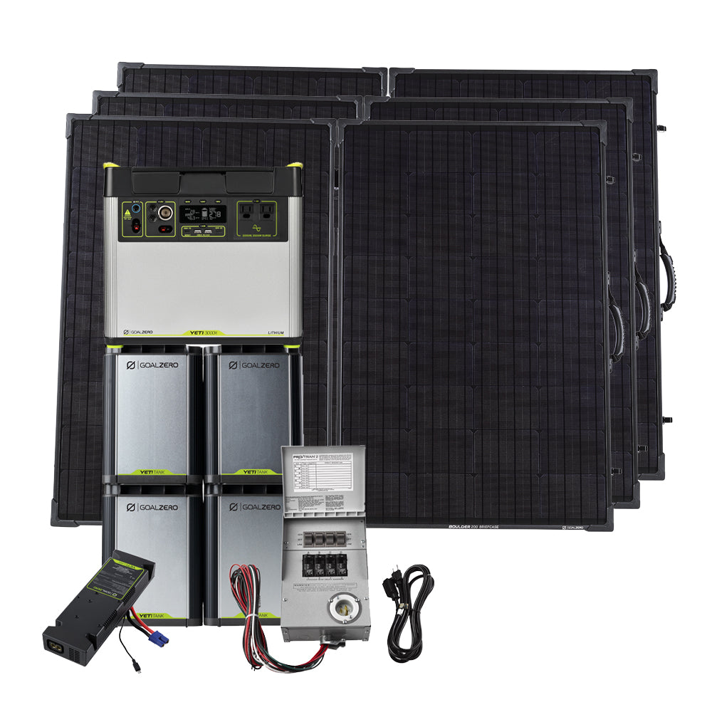 7800Wh Home Backup Solar Generator