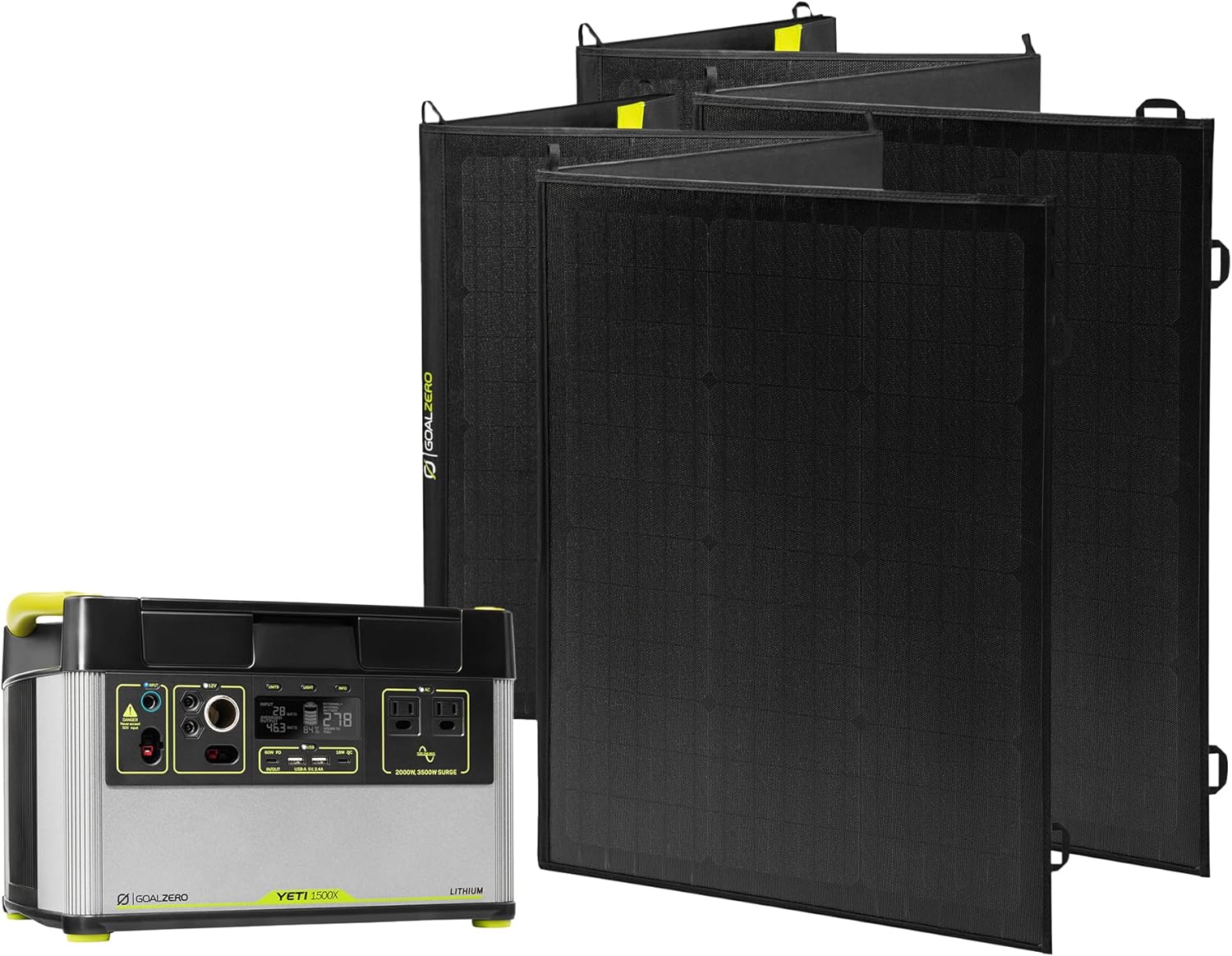 Yeti 1500X + (2) Nomad 200 Solar Generator