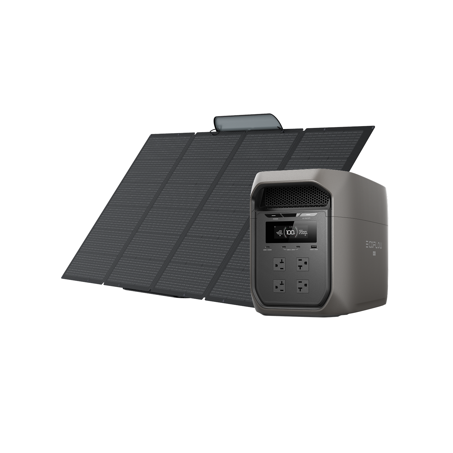 Ecoflow DELTA 3 Max+400W solar panel