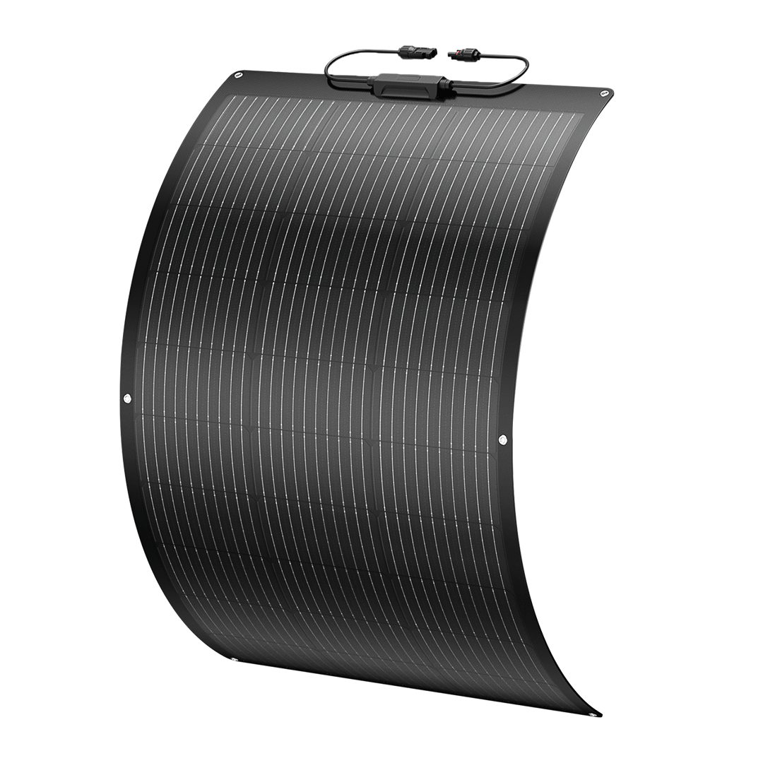 BougeRV Arch 100 Watt Fiberglass Flexible Curved Solar Panel