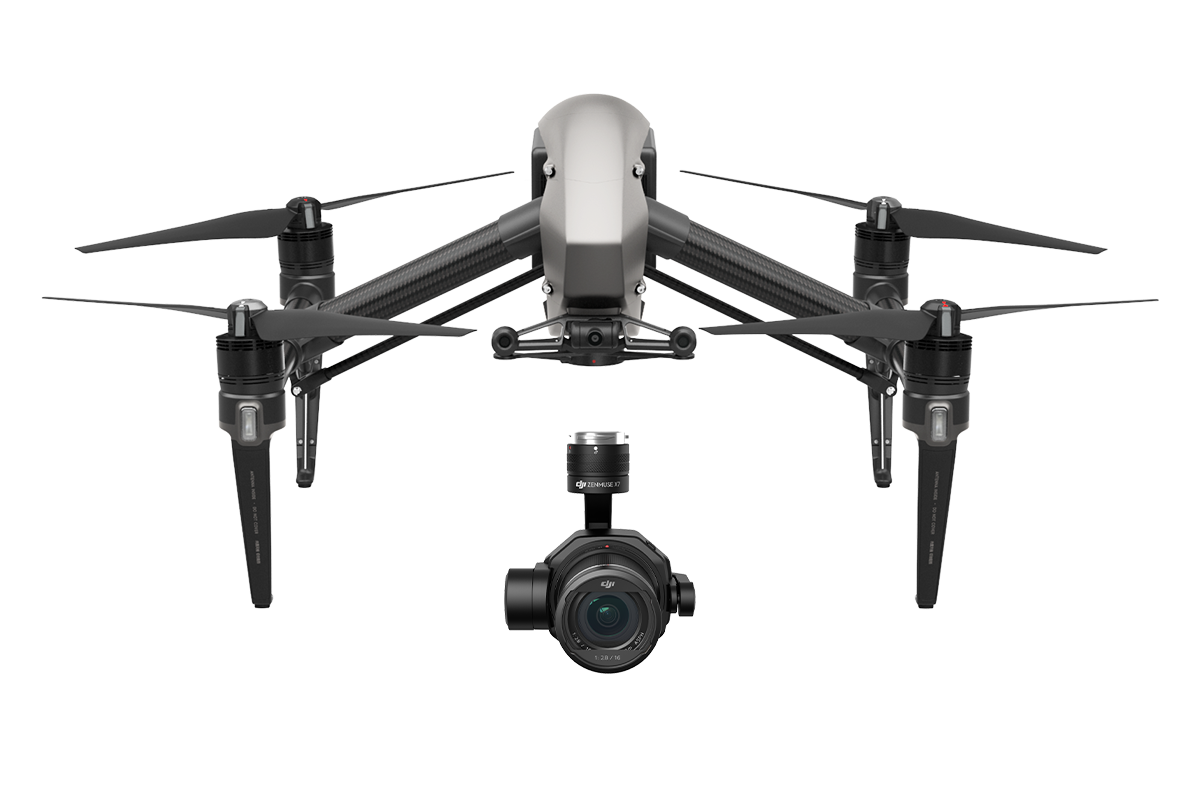 DJI Inspire 2 Standard Combo with Zenmuse X7 Camera Ready to Fly Cinema Drone CP.IN.00000015.01