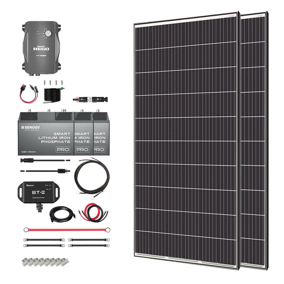 Renogy Energy 600W 12V General Off-Grid Solar Kit SKU: RKIT600PB-R60D3