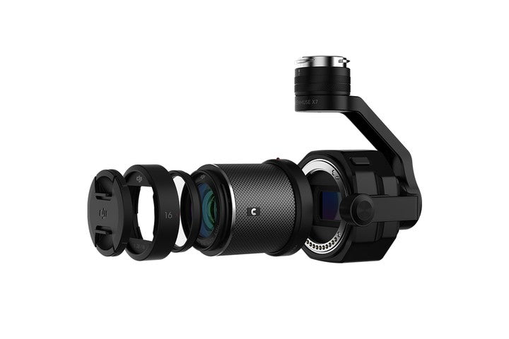 DJI Inspire 2 Advanced Combo with Zenmuse X7, Apple ProRes, CinemaDNG Licenses (NO BATTERIES) CP.IN.00000017.01