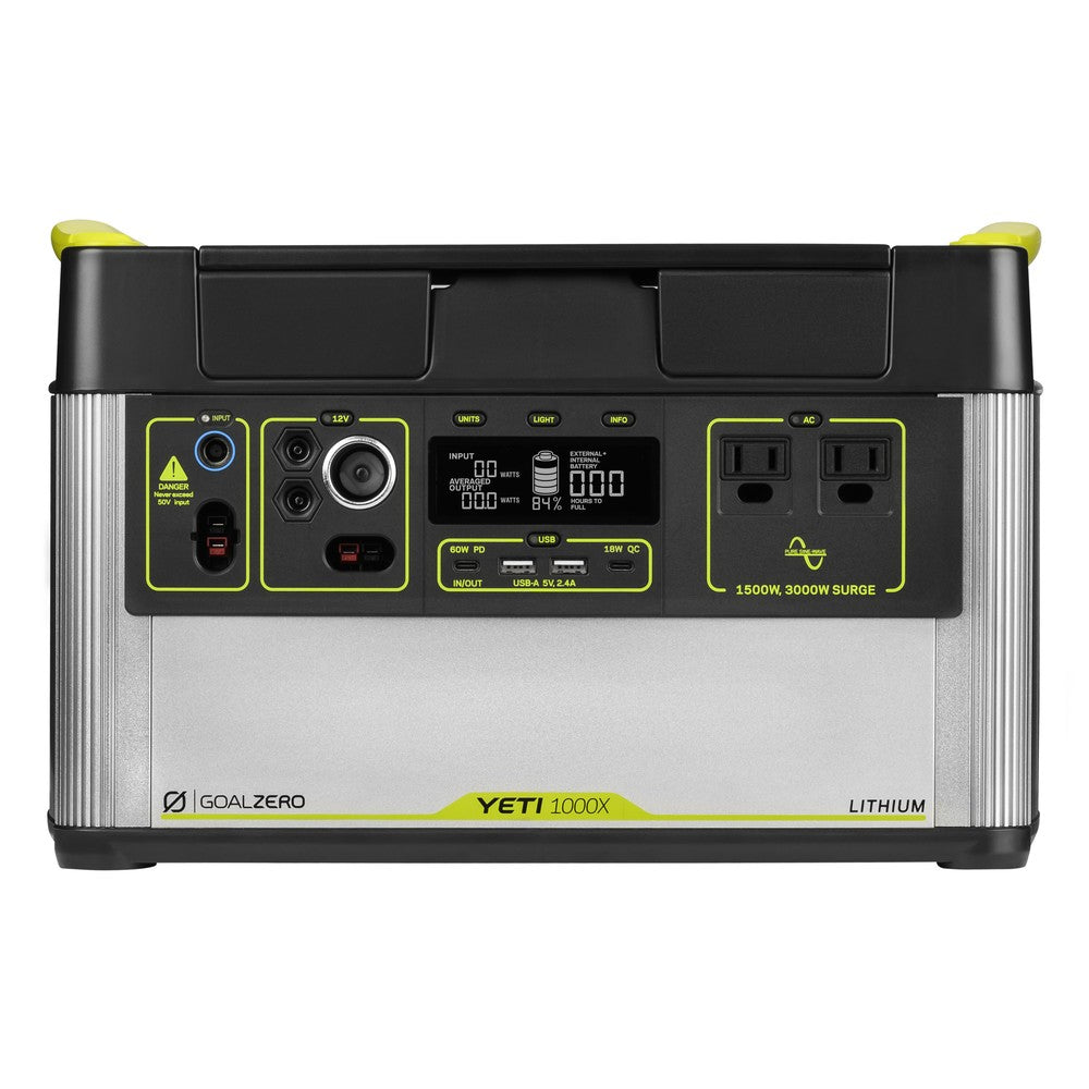 Yeti 1000X + Boulder 100 BC Solar Generator
