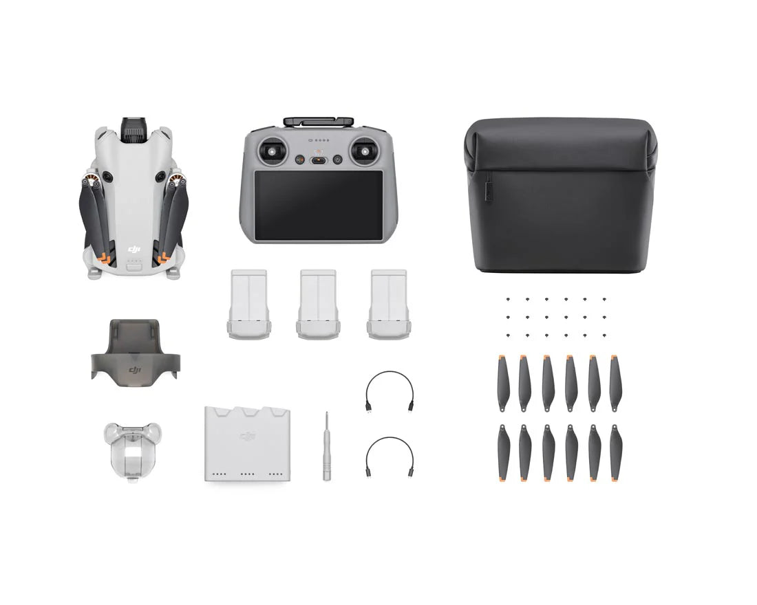 DJI Mini 4 Pro Fly More Combo Plus (DJI RC 2) Includes 3 Plus Batteries and Shoulder Bag CP.MA.00000740.01