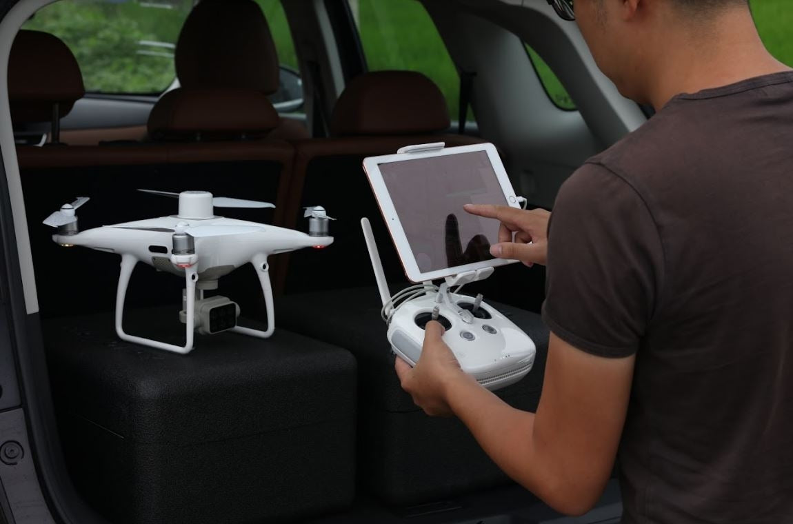 DJI P4 Multispectral Agriculture Drone with Enterprise Shield P4M-W-SHIELDGS