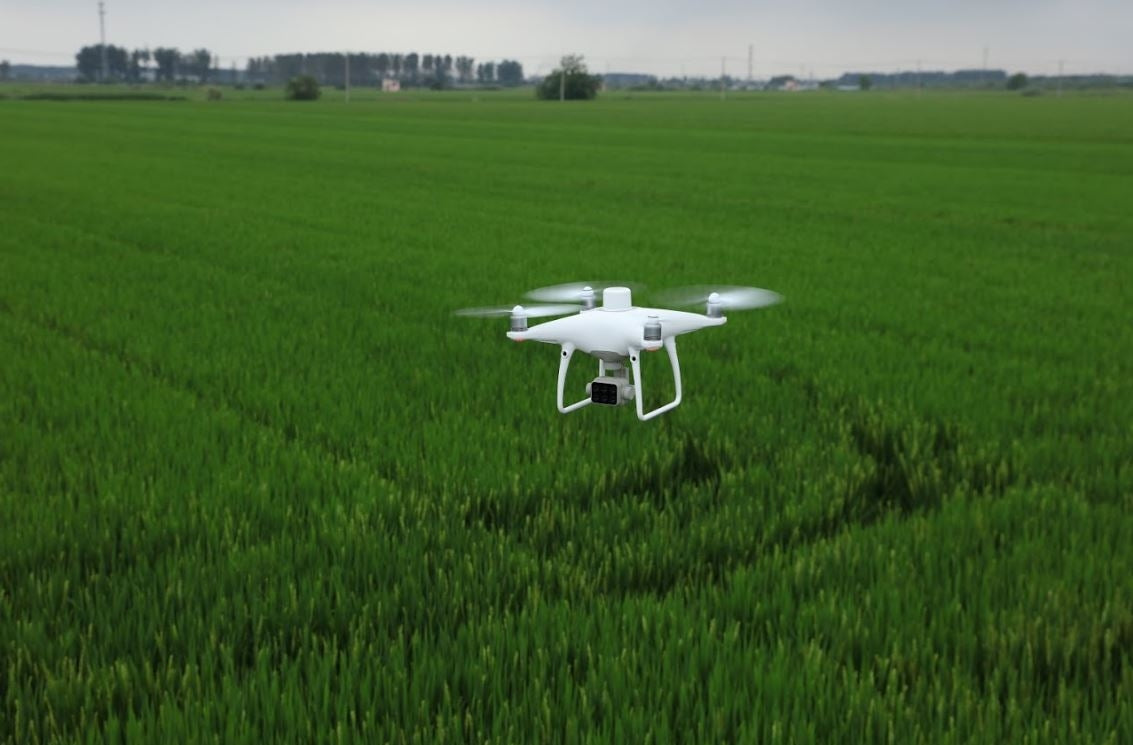 DJI P4 Multispectral Agriculture Drone with Enterprise Shield P4M-W-SHIELDGS