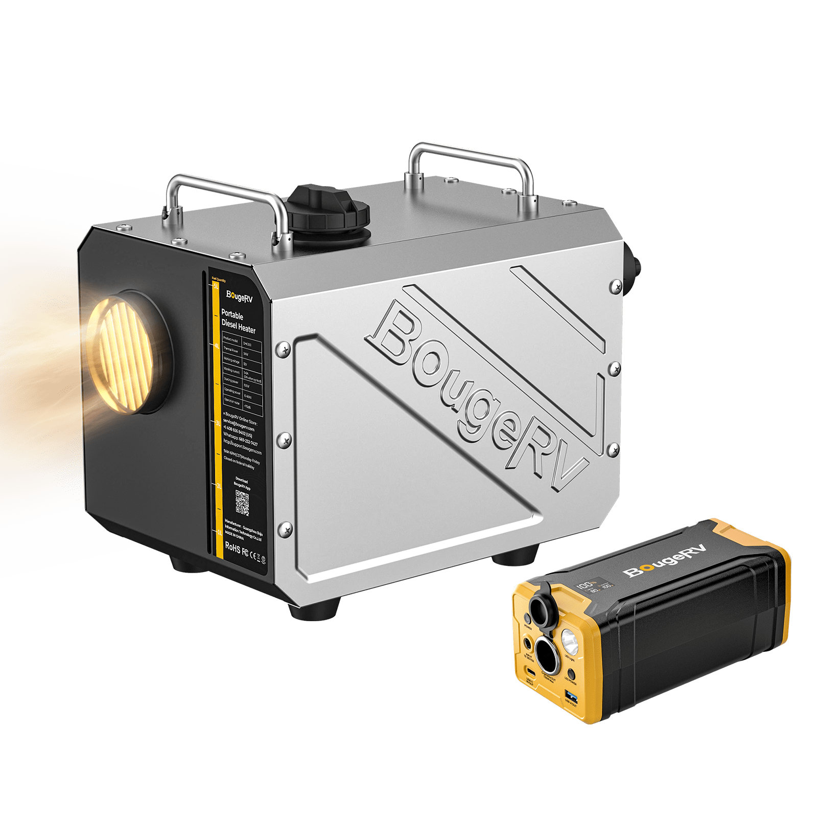 BougeRV New Portable Diesel Outdoor Heater