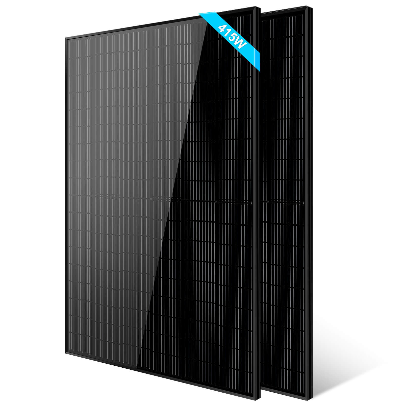 370W/ 415W/ 500W Mono Black PERC Solar Panel UL 61730 CEC Listed