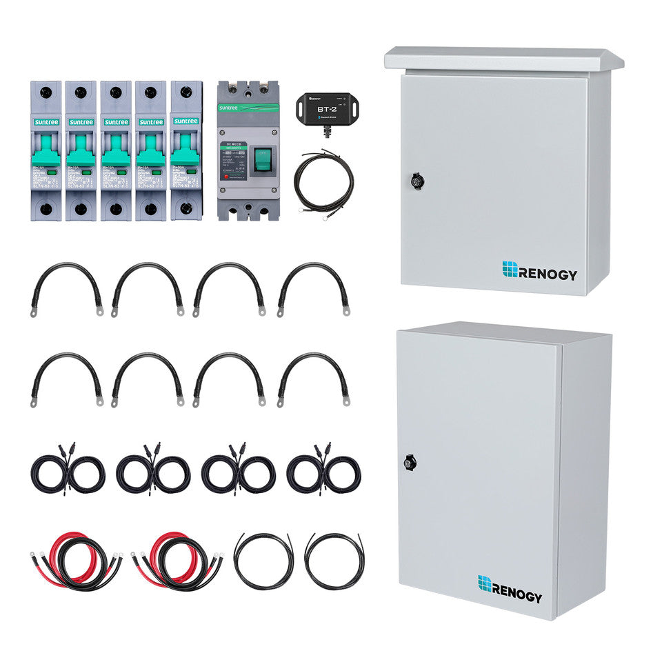 Renogy 2.5kW Essential Plus Kit SKU: RKIT2500CB-C43D8-A28-US