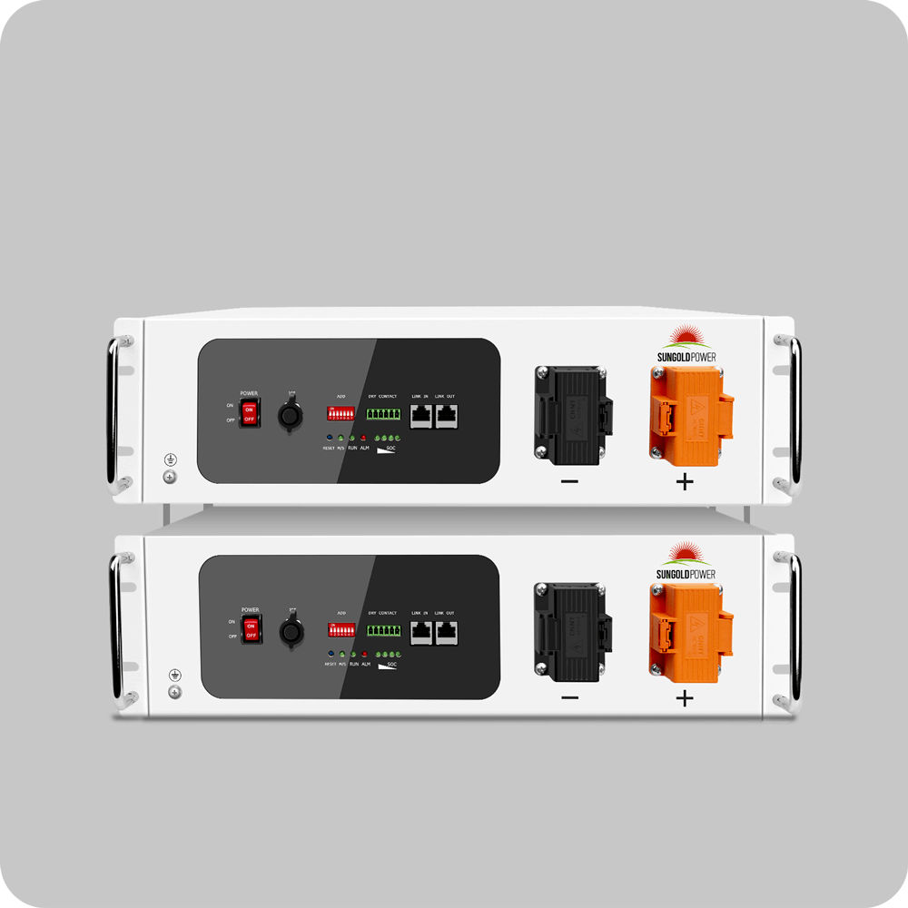 2X SGH48100T Server Rack 48V 100AH Lithium Battery Self-Heating