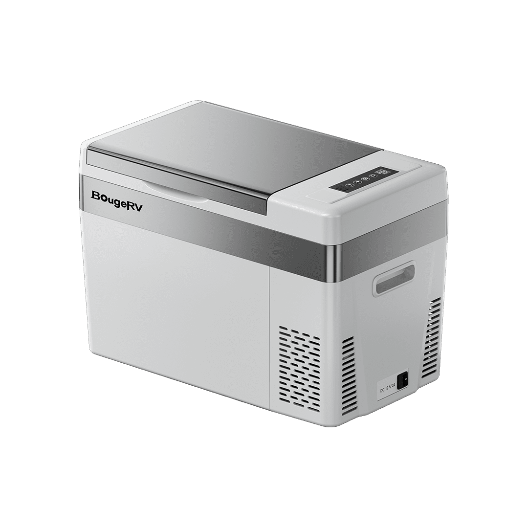 BougeRV 12V 30 Quart (28L) Portable Car Fridge