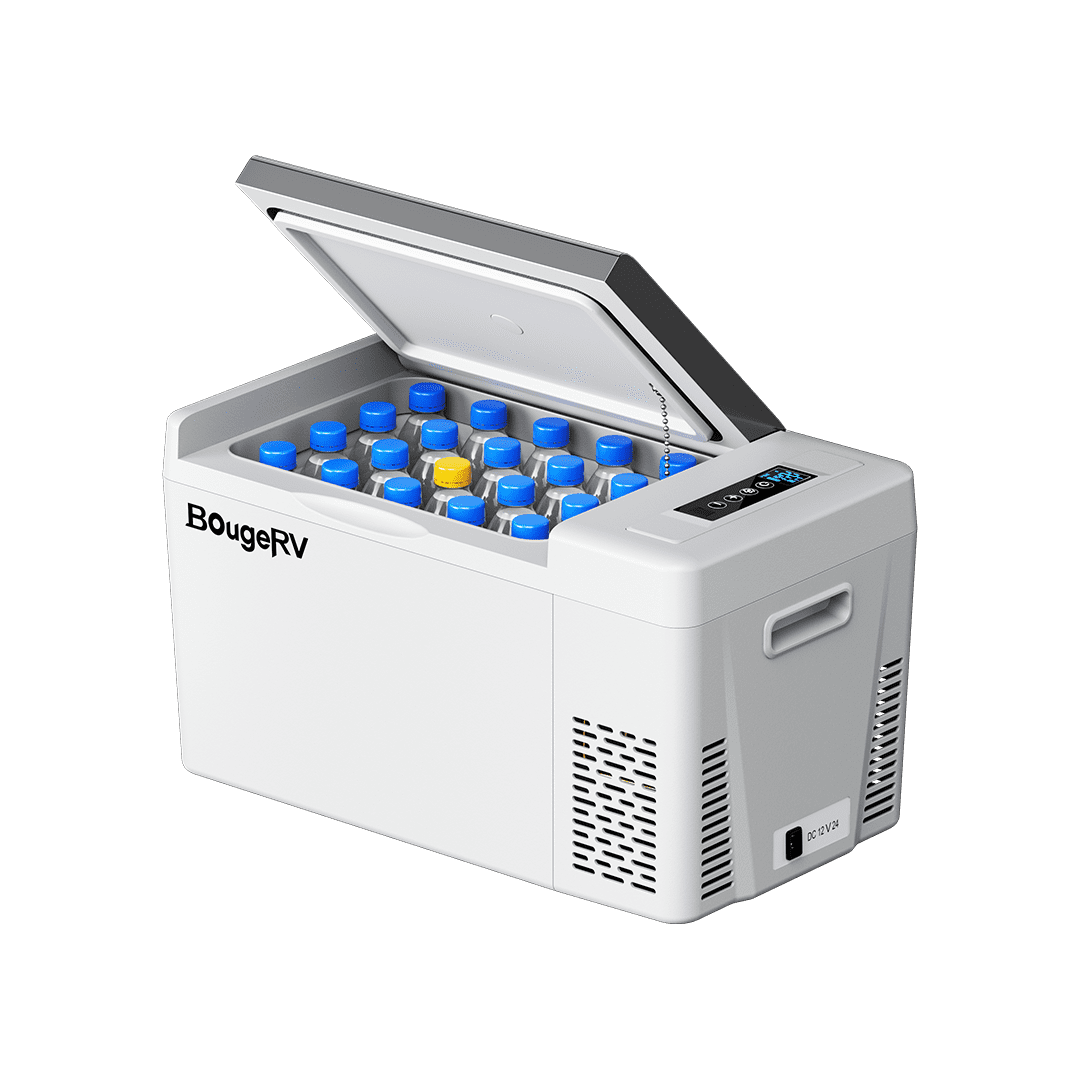 BougeRV 12V 23 Quart Portable Fridge For Travel