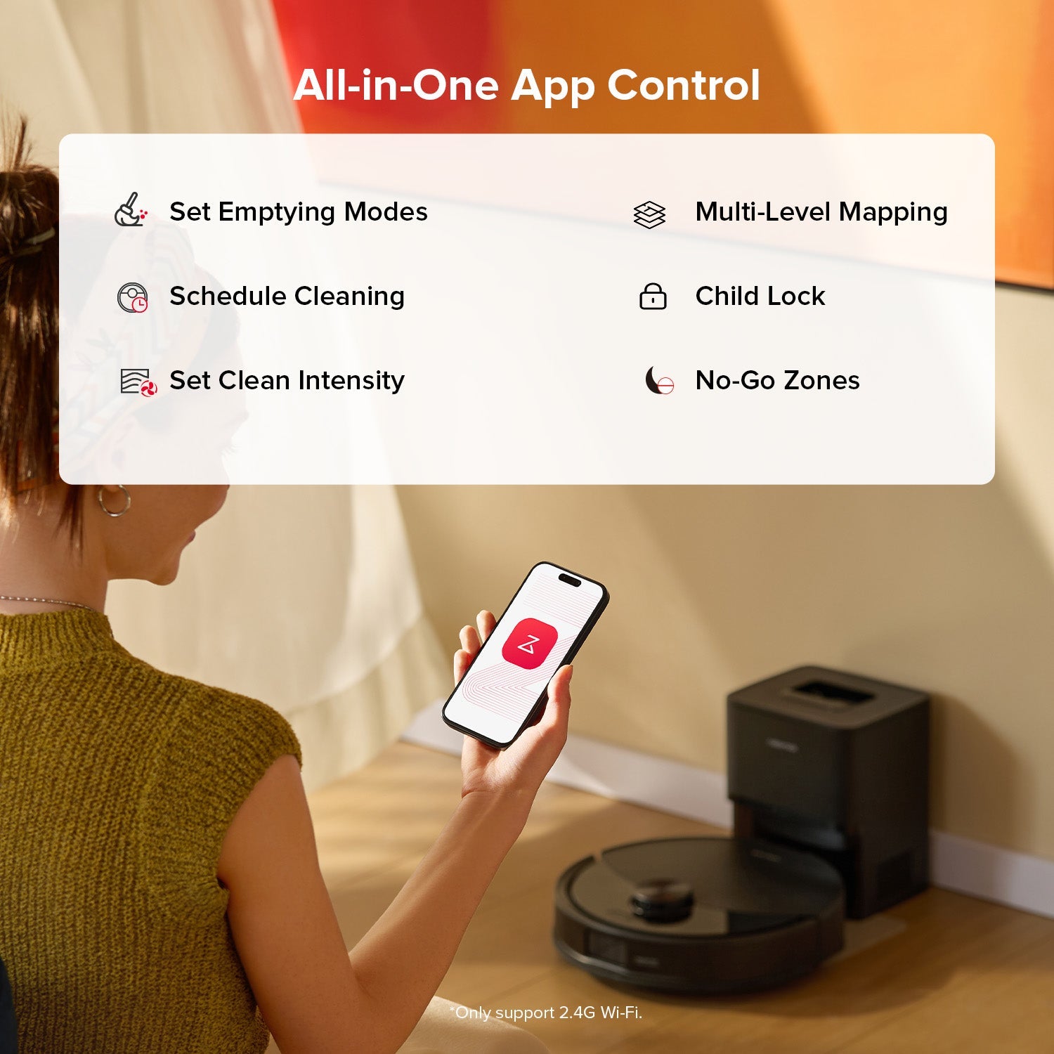 Roborock Q10 S5+ Robot Vacuum and Mop with Auto-Empty Dock