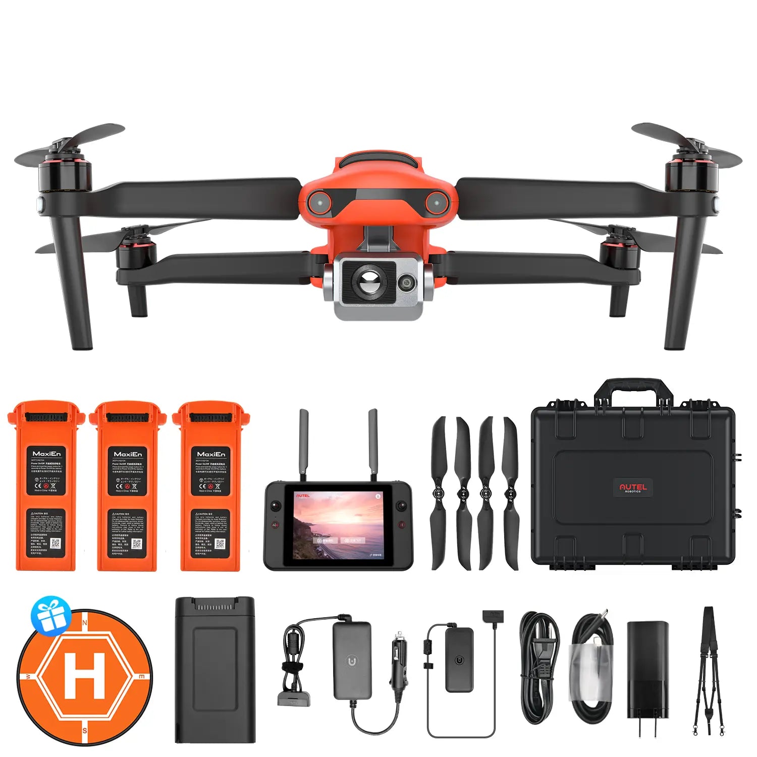 Autel Robotics EVO II Dual 640T V3 Thermal Drone - Rugged Bundle