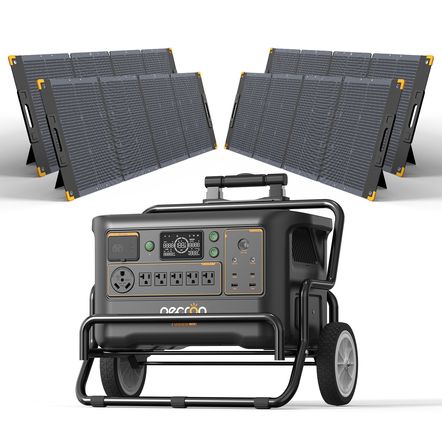 PECRON F3000 Solar Generator Kit
