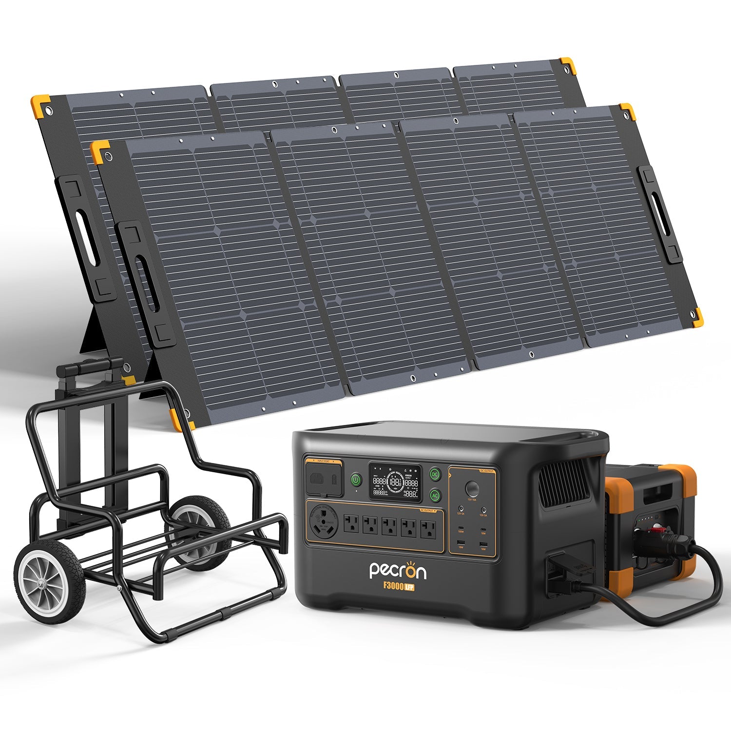 PECRON F3000 Solar Generator Kit