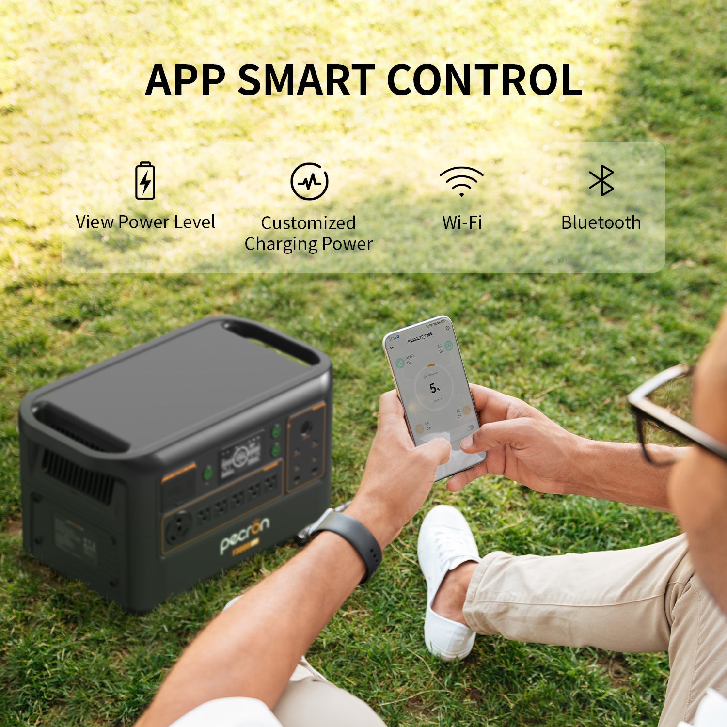 PECRON F3000 Solar Generator Kit