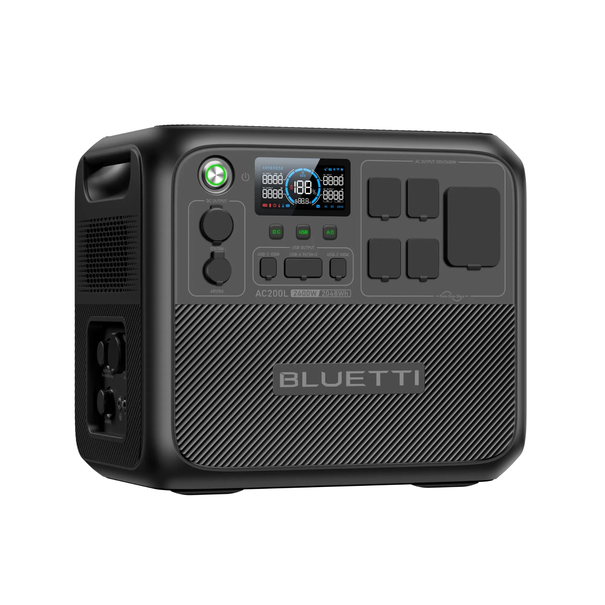 BLUETTI AC200L Portable Power Station  | 2,400W,2,048Wh