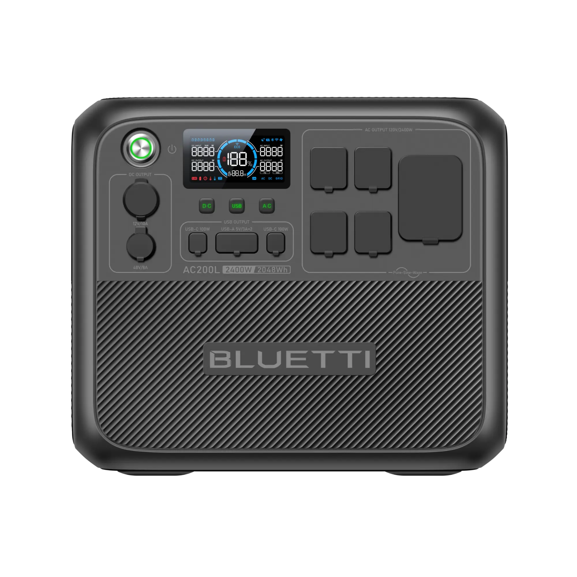 BLUETTI AC200L Portable Power Station  | 2,400W,2,048Wh