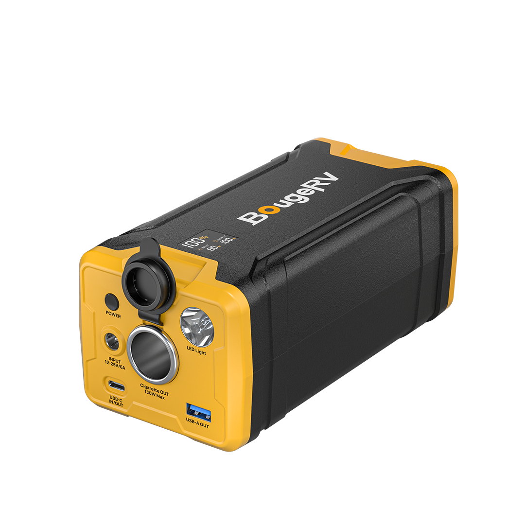 BougeRV 277WH Portable Power Station for Fridge
