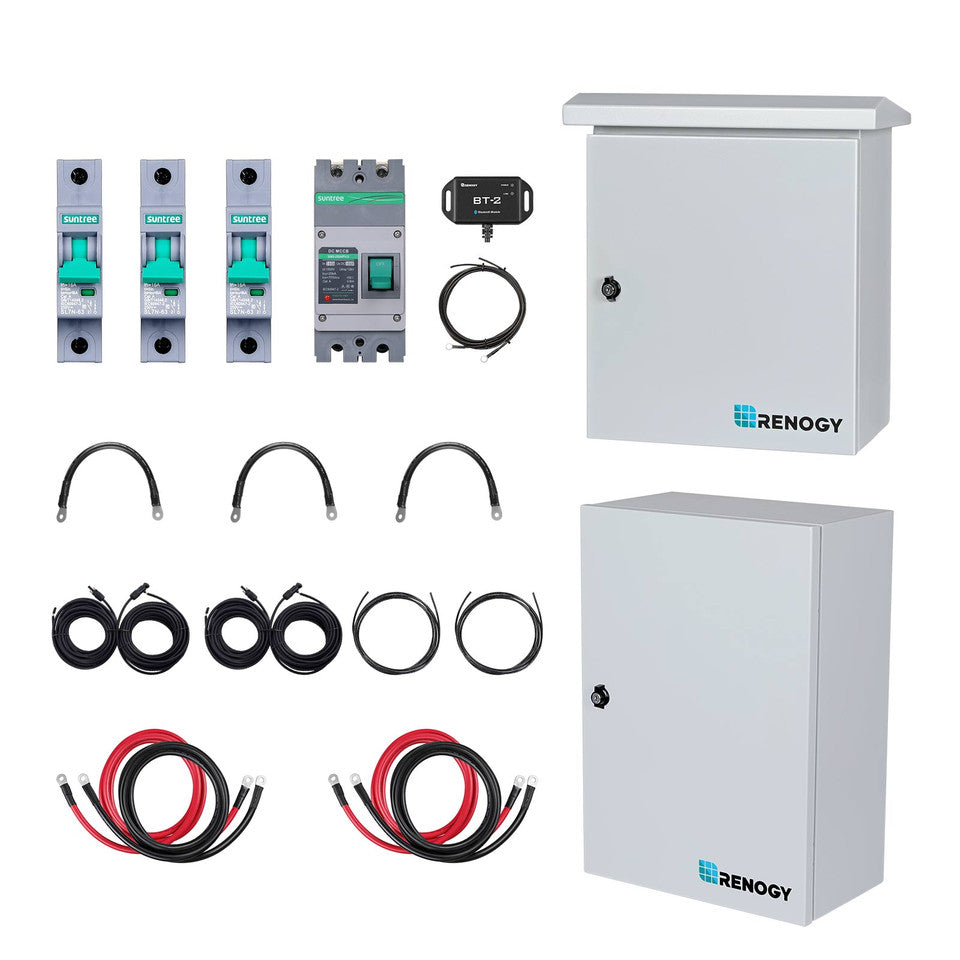 Renogy Energy 1.2kW Essential Kit SKU: RKIT1200CB-C43D4-A24-US