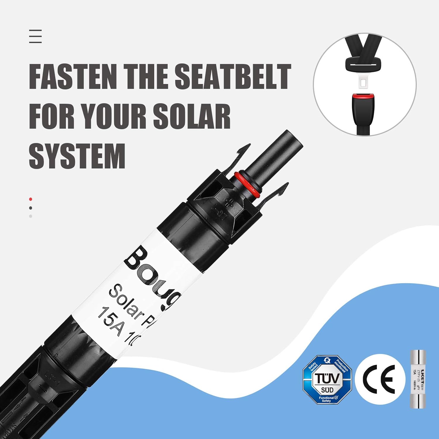 15A Solar Fuse Holder