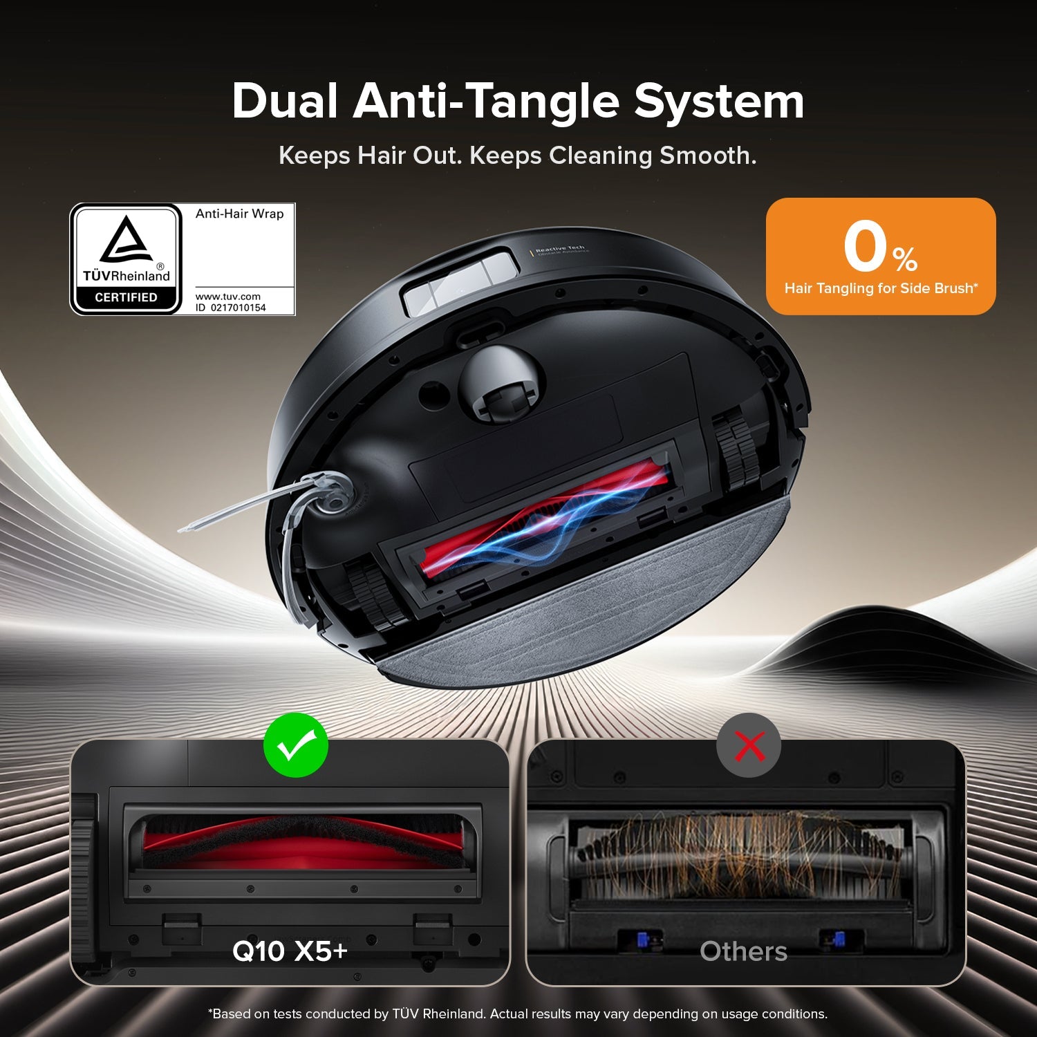 Roborock Q10 X5+ Robot Vacuum and Mop with Auto-Empty Dock