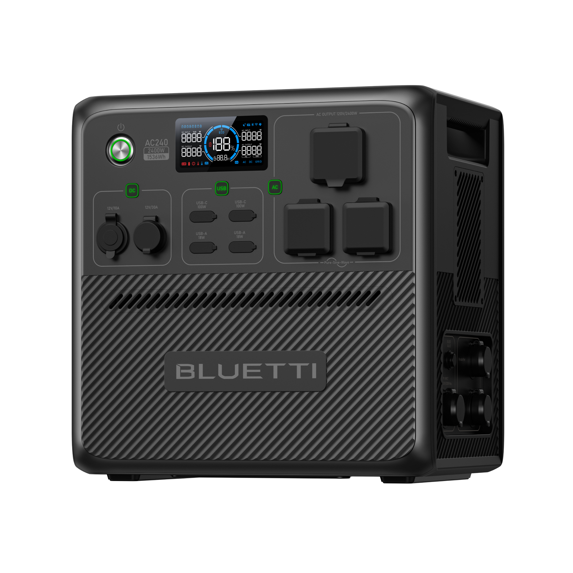 BLUETTI Pioneer 150 (AC240) Portable Power Station | 2,400W,1,536Wh
