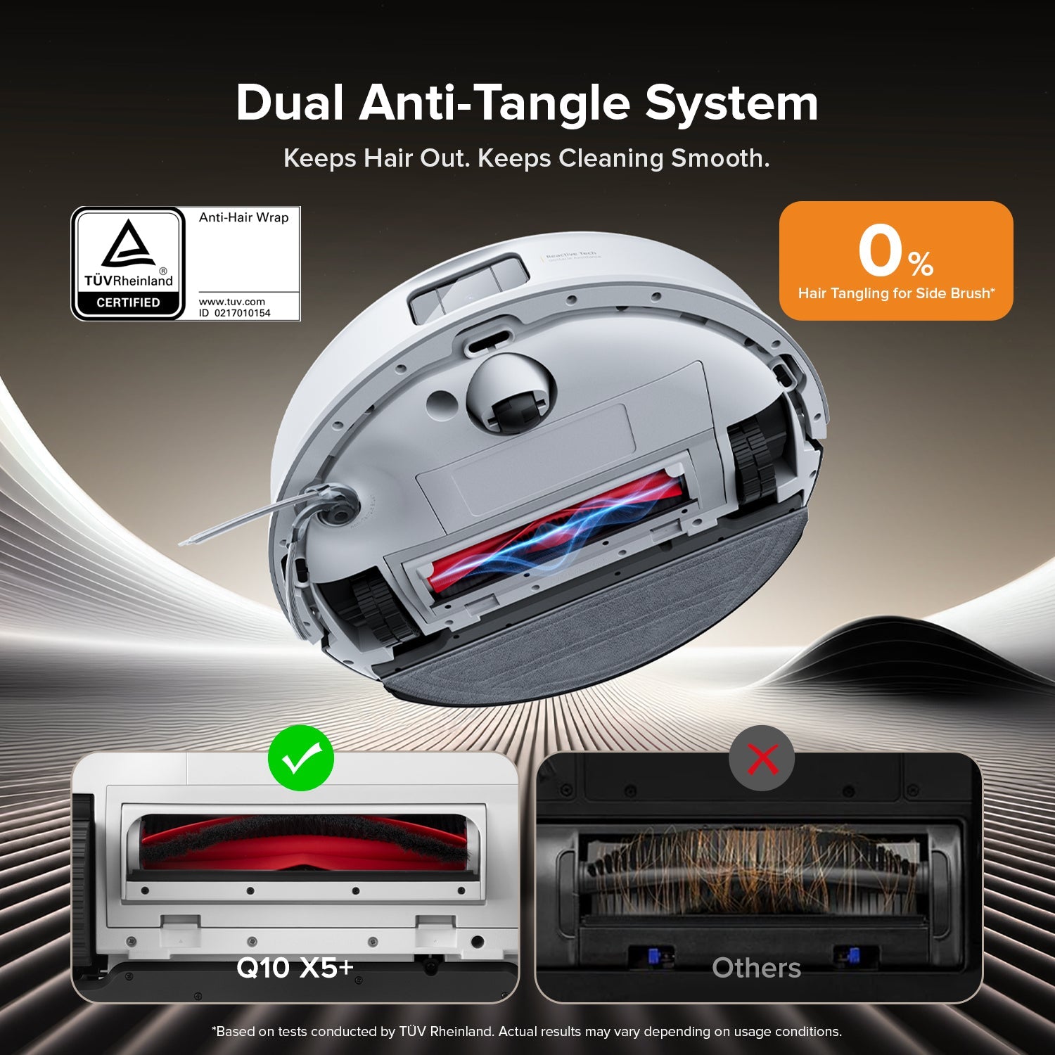 Roborock Q10 X5+ Robot Vacuum and Mop with Auto-Empty Dock