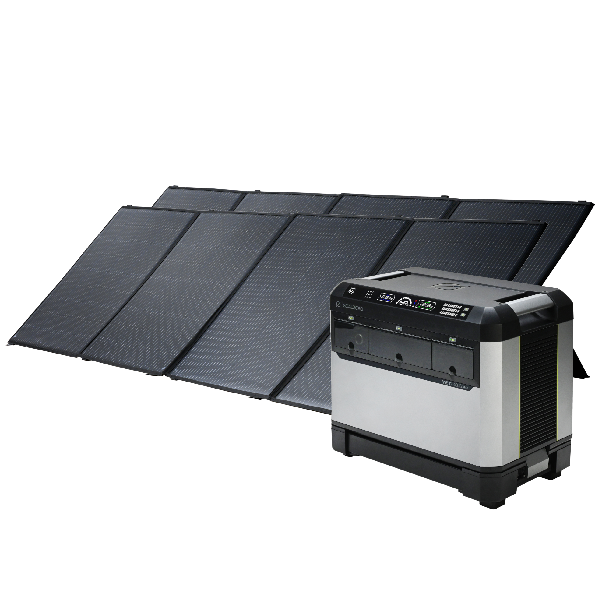 Yeti PRO 4000 + (2) Nomad 400 Solar Generator