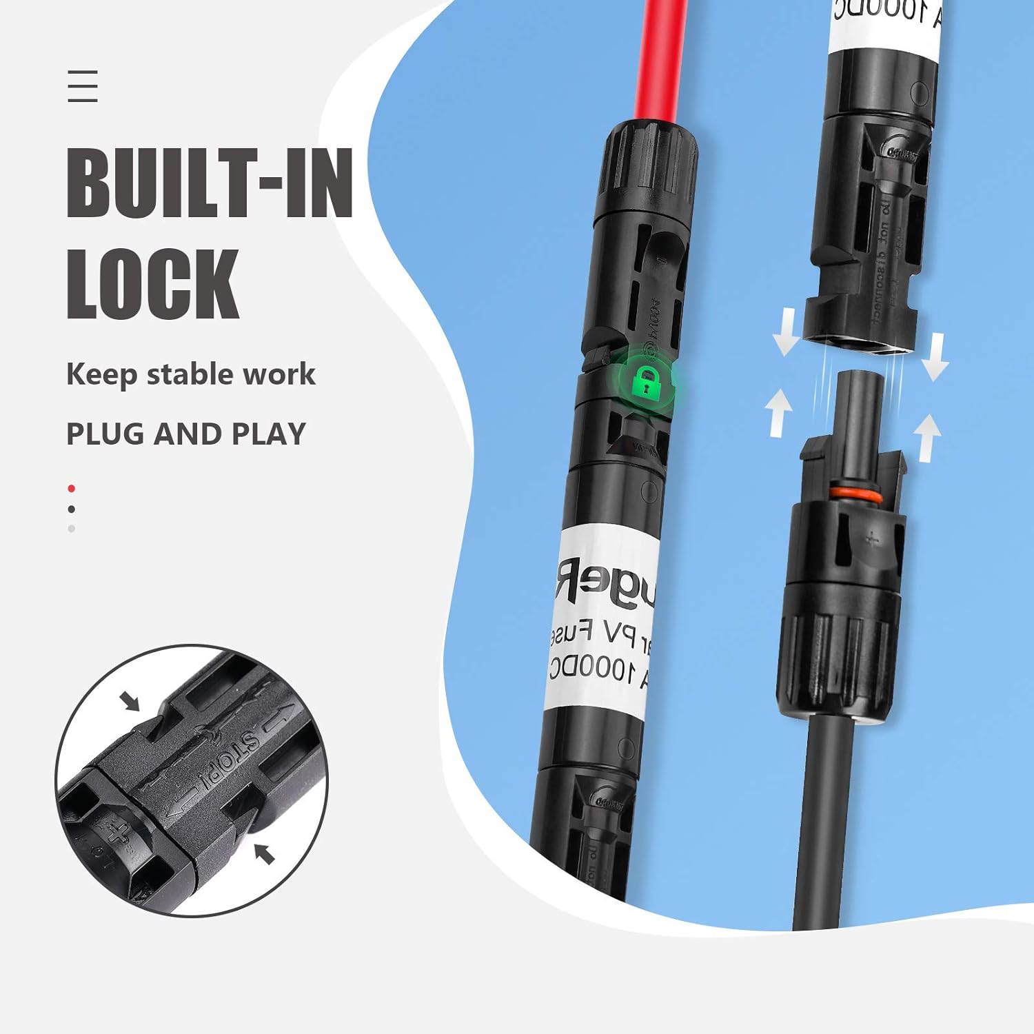 15A Solar Fuse Holder