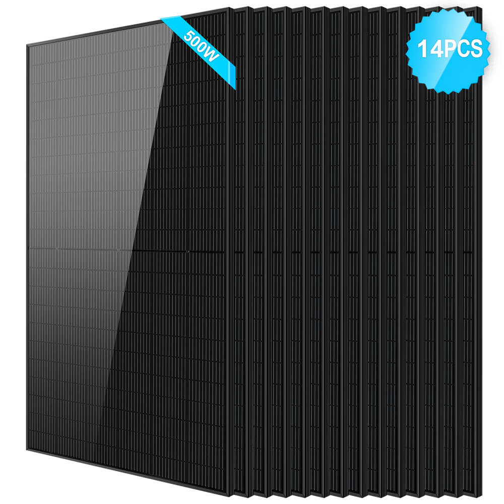 500W Mono Black PERC Solar Panel  UL61730 CEC Listed
