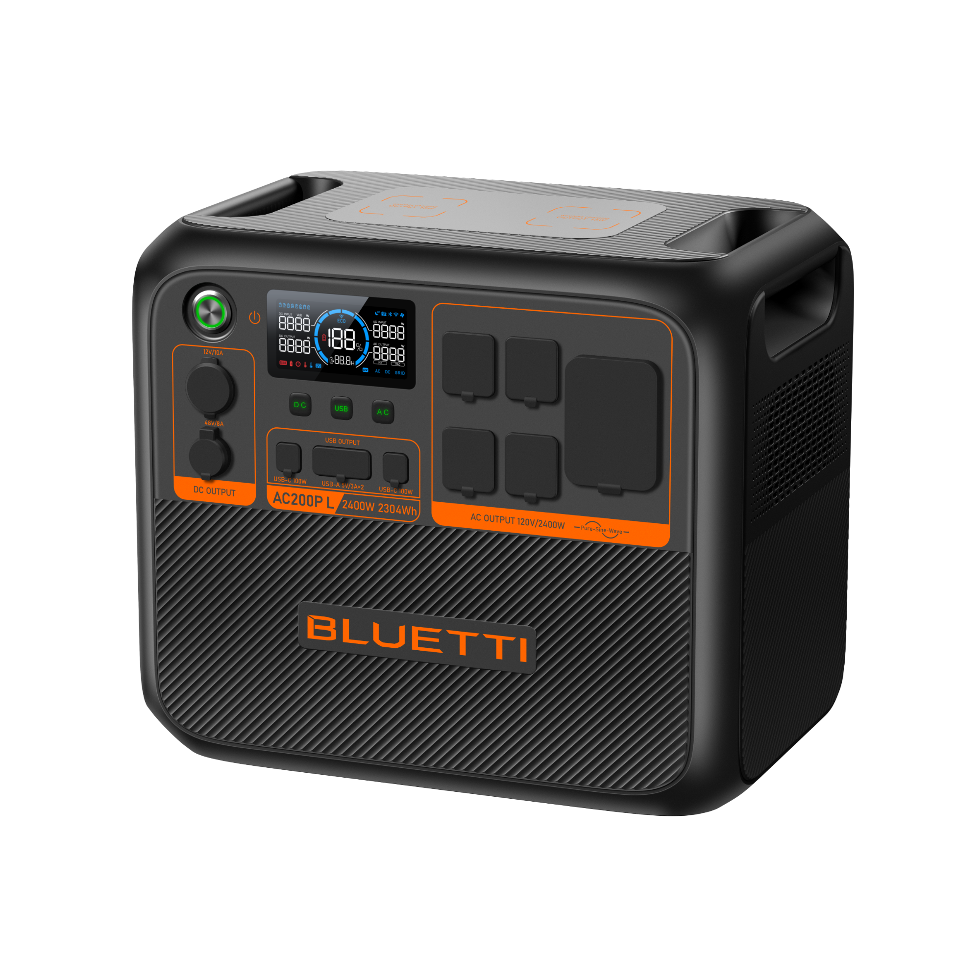 BLUETTI AC200P L Portable Power Station | 2,400W 2,304Wh