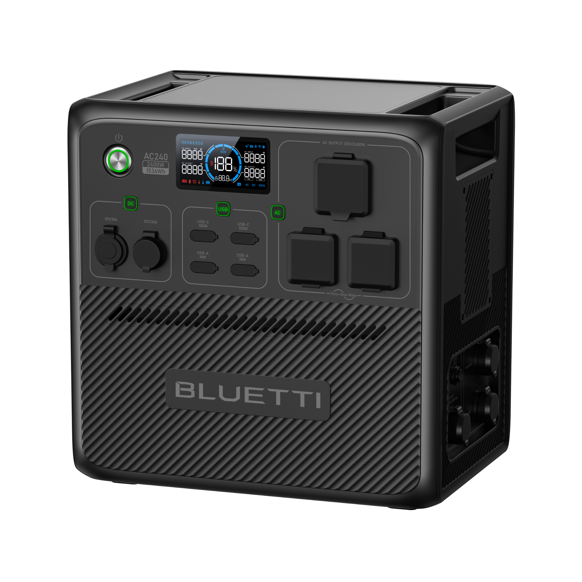 BLUETTI Pioneer 150 (AC240) Portable Power Station | 2,400W,1,536Wh