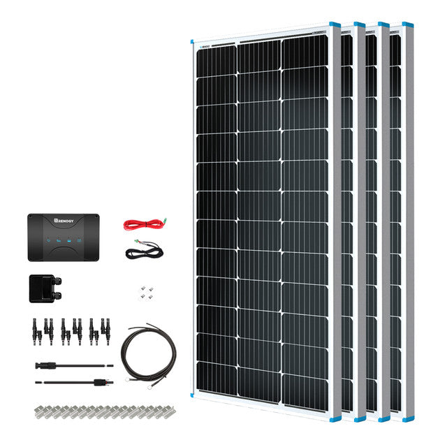 Renogy Energy 400W 12V Solar RV Kit SKU: RKIT400RT-D50D4