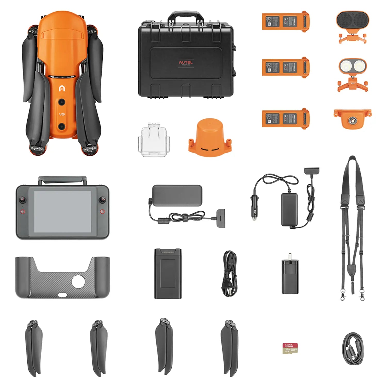 Autel Robotics EVO II Dual 640T RTK V3 Thermal Drone - Enterprise Bundle