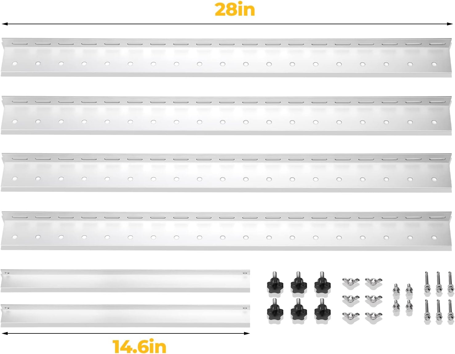 28 in Adjustable Solar Panel Tilt Mount Brackets