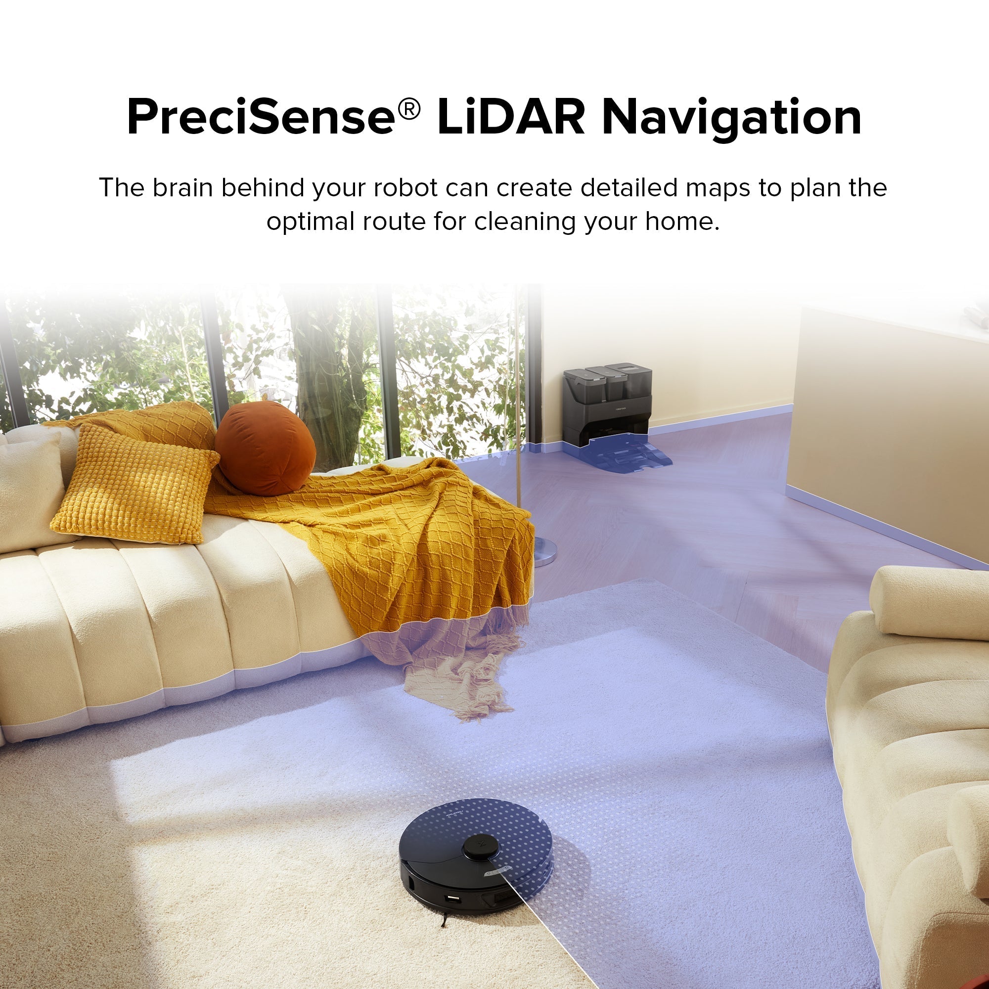 Roborock S7 Max Ultra Robot Vacuum with RockDock® Ultra