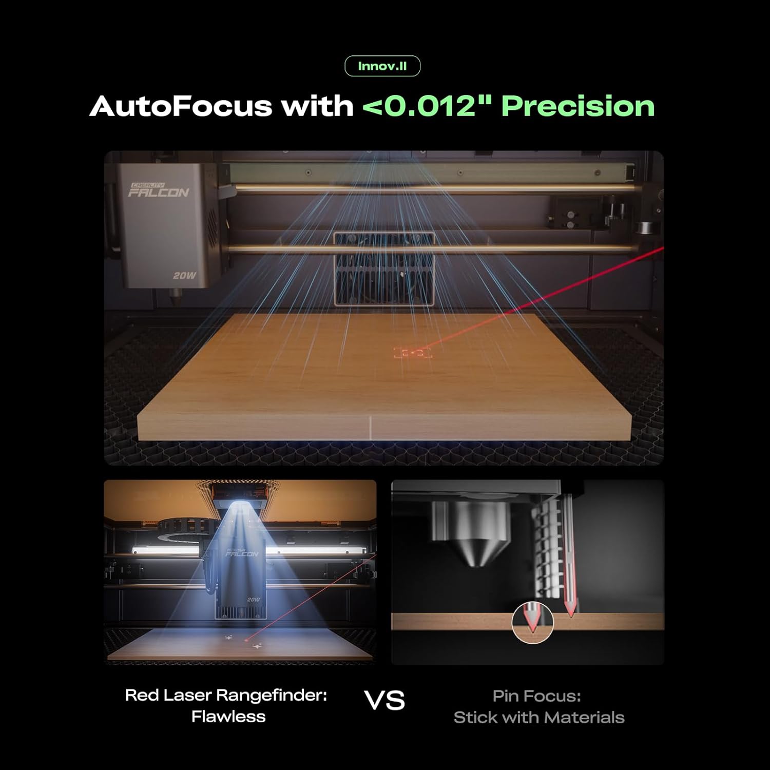 Creality Creality Falcon A1 Pro 20W LASER ENGRAVER